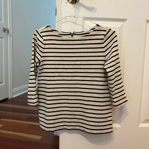 Ann Taylor LOFT Striped Long Sleeve, Size S P